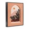 Stupell Industries Terracotta Boho Window Framed Giclee Wall Art Design by Nataly White